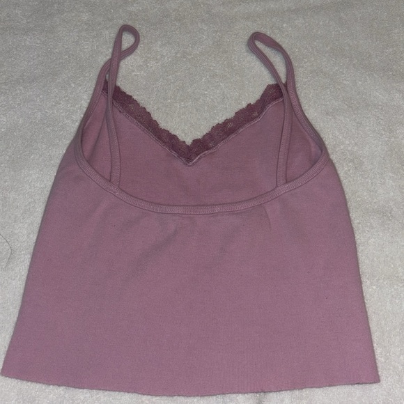 Pink Nicolette Lace Tank Top - Picture 2 of 3